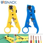 Устройство для зачистки кабеля, многофункциональный вращающийся инструмент для резки коаксиального кабеля, UTPSTP