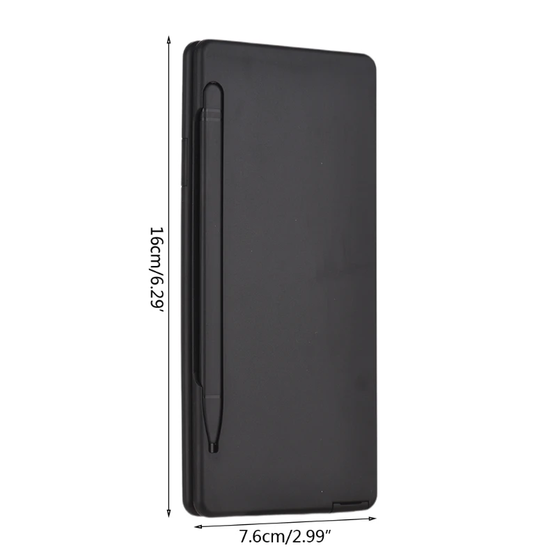 

Calculator Writing Tablet Foldable Handwriting Board LCD Standard Calculator for Children Adults Home Office School Use