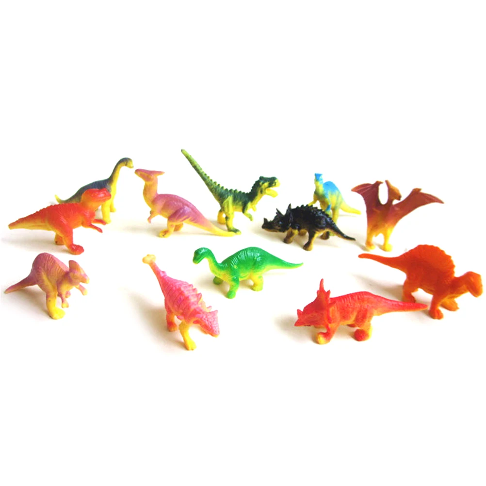 

12 шт./набор, пластиковые фигурки динозавров