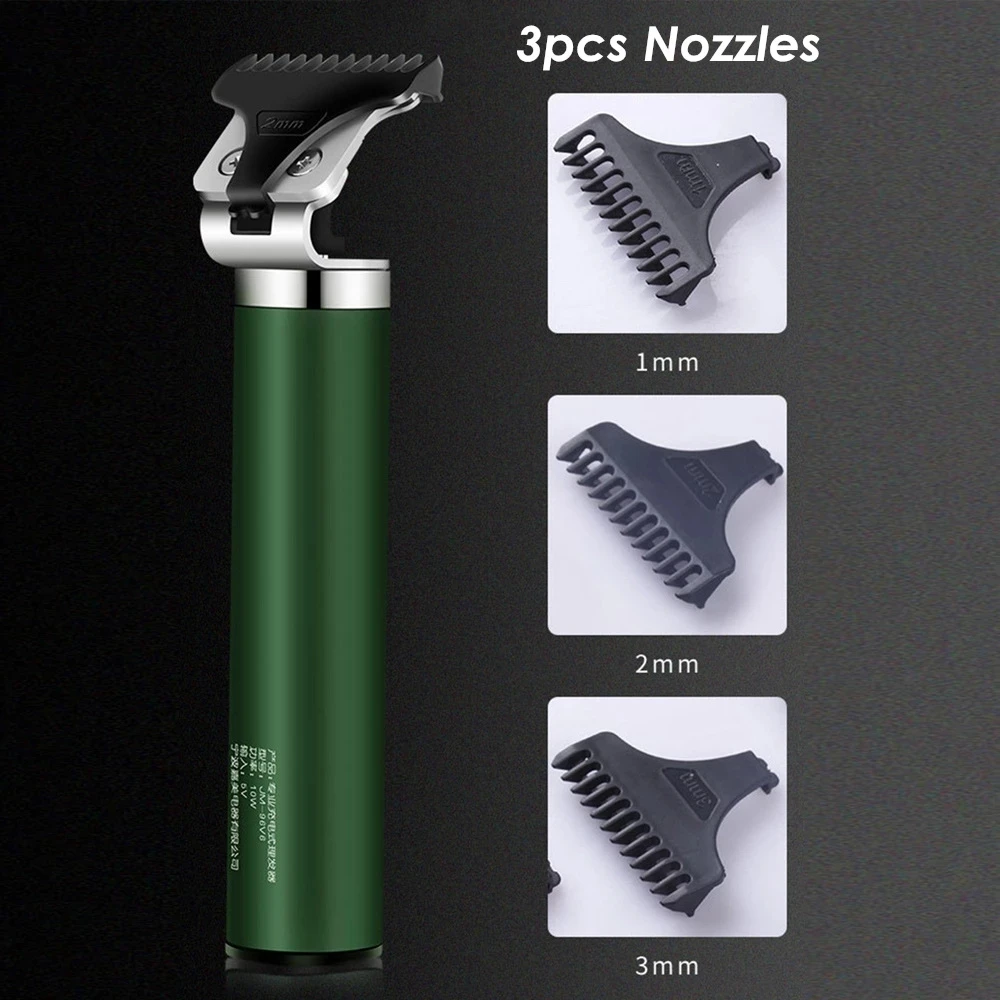 

USB Rechargeable 96V6 Baldheaded Hair Clipper Electric hair trimmer Cordless Shaver Trimmer 0mm Men Barber Hair Cutting Machine