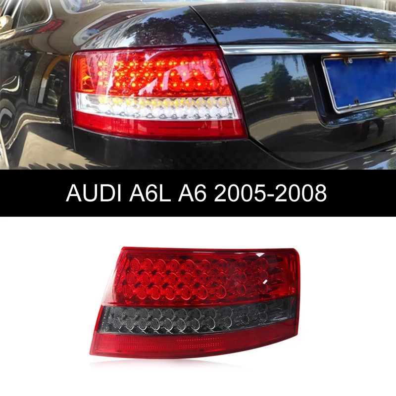 

Стайлинг автомобиля, задние фары в сборе для Audi A6L A6 2005-2008, задняя фара, детали DRL, ходовые огни, противотуманные фары, задние фары