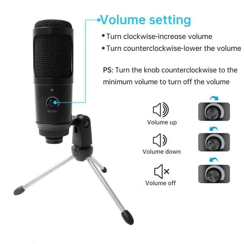 

Original tone m 1 pro 192khz / 24bit professional usb podcast For computer microphone condenser cardioid mic pc streaming A2A9