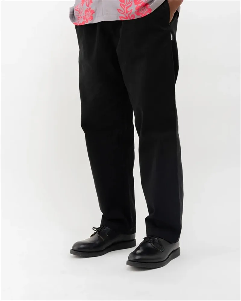 

Summer New Men's Straight Trousers Fashion Brand Casual Street Wear Sports Male clothing Solid Color Men Leisure Pants