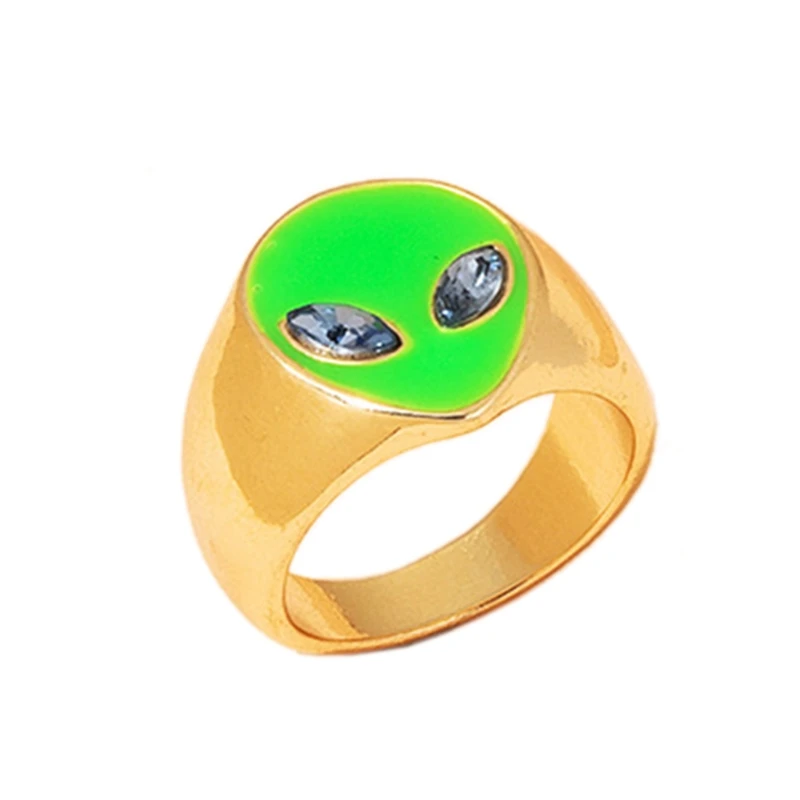 Ins Стиль Простые Модные кольца женские в европейском и американском стиле