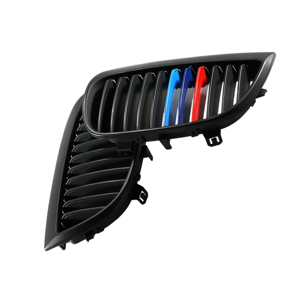 Матовые M Color решетки для почек гриль BMW E87 1 серии 04 07 3D & 5D|Гоночные решетки| |