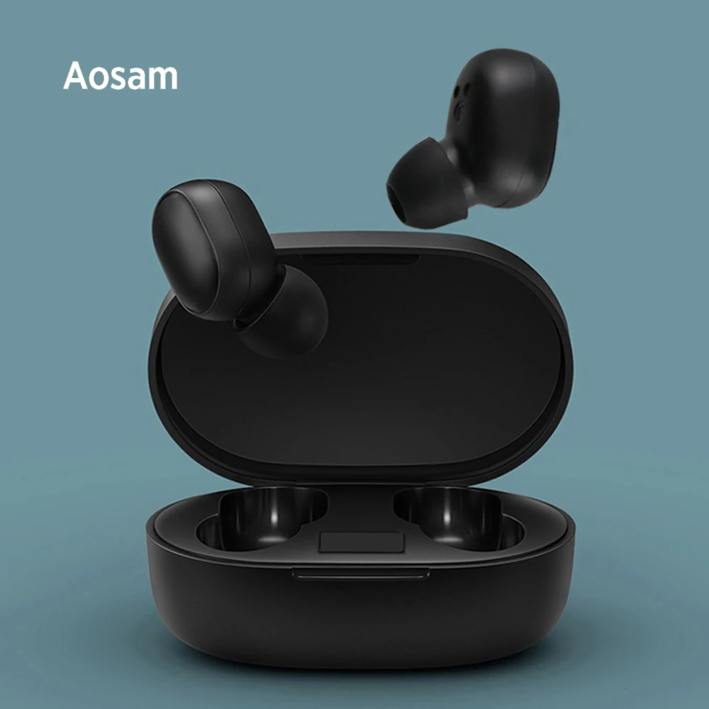 

Tws Bluetooth 5.0 Wireless Earphone Active Noise Cancellation Bass Mini Headset With Mic Movement Earbuds Auto Link AI Control