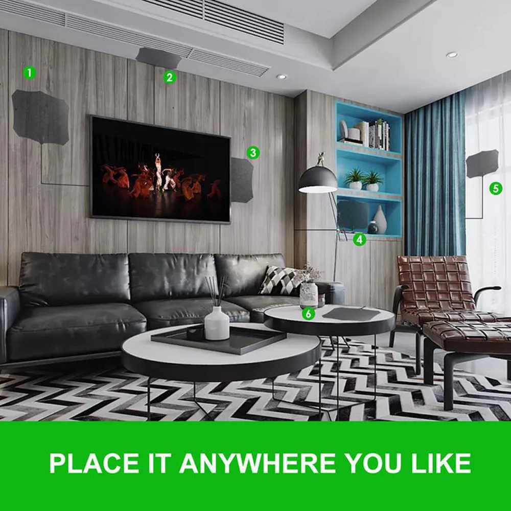 

Professional TV Antenna Indoor Digital HDTV Antennas Amplified 80 Miles Range 4K HD Indoor Powerful HDSignal Booster Enhancement