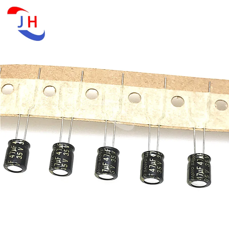 

20PCS Aluminum Electrolytic Capacitor 35v47uf 6.3*7 WG High Frequency And Long life 47uf/35v 2.5mm Pin Distance 35V 47UF