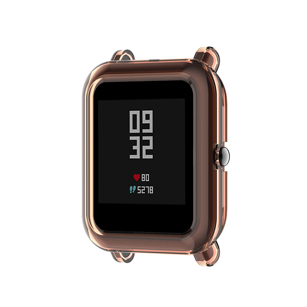 

Soft TPU Protector Case Cover For Xiaomi Huami Amazfit Bip Lite Youth Smart Watch Protective Shell Case