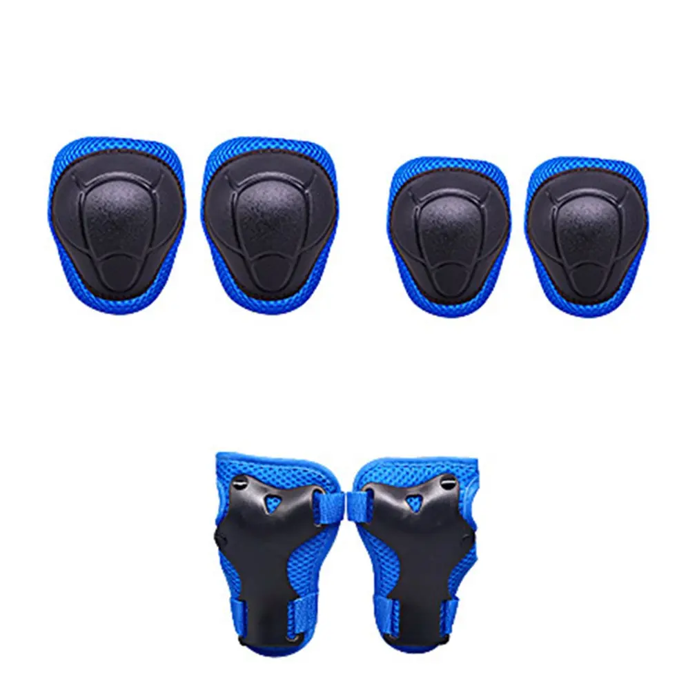 

6pcs/set Kids Children Outdoor Sports Protective Gear Knee Elbow Pads Riding Wrist Guards Roller Skating Safety Protection