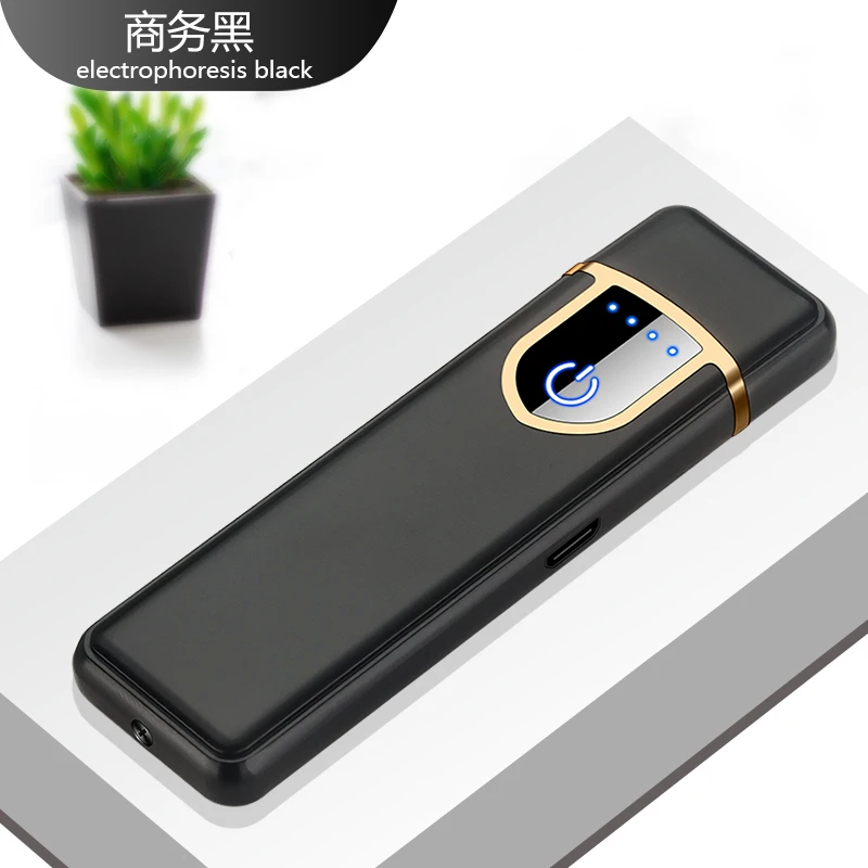 10 Encendedor гравировка буквы цифровой настраиваемый USB Elctronic зарядка Зажигалка сенсорный ветрозащитный Smok сигареты классический - Цвет: 10