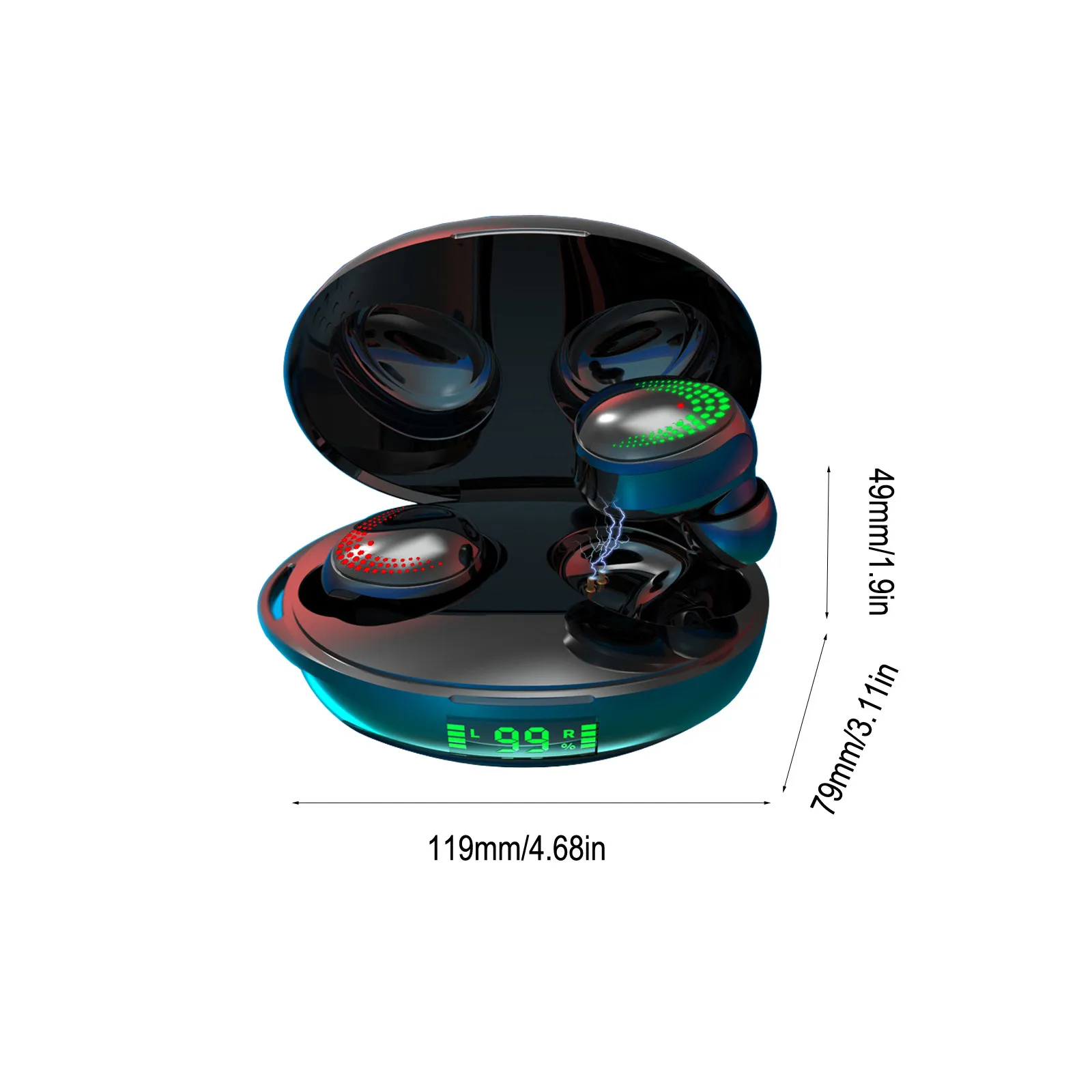 

K1 Bluetooth 5.0 Headset Wireless Earphones Mini Earbuds Stereo Earphone Descrip fone bluetooth