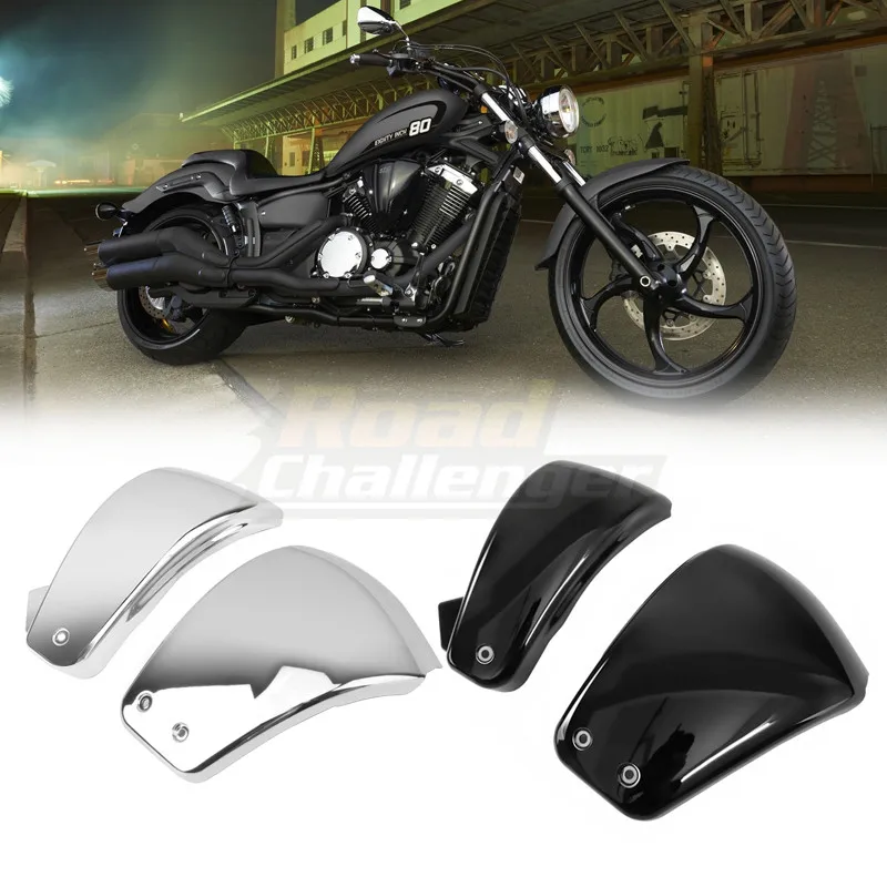 

Motorcycle Parts For Harley Softail M8 Street BOB 2018-2021 20 19 Black Chrome Battery Side Covers Fairing
