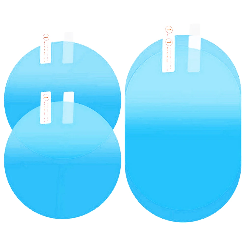 2 шт. противотуманная пленка на окно автомобильного зеркала заднего вида