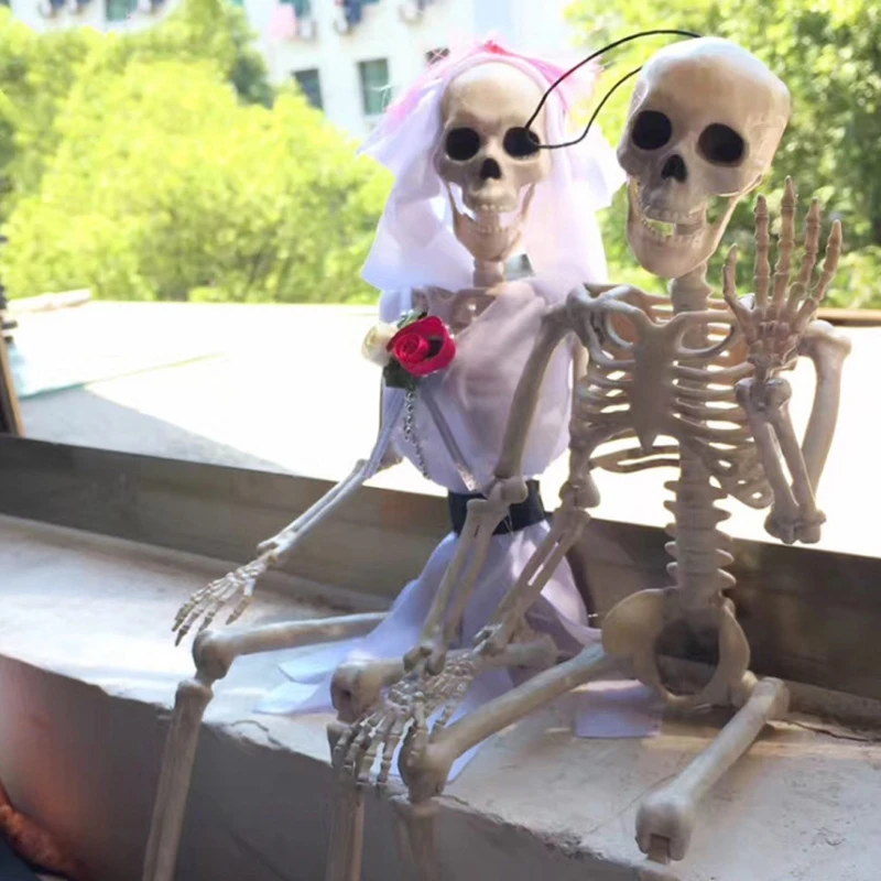 Новинка крутой скелет мужская модель Череп фигура игрушка Хэллоуин 72XC|Шутки и