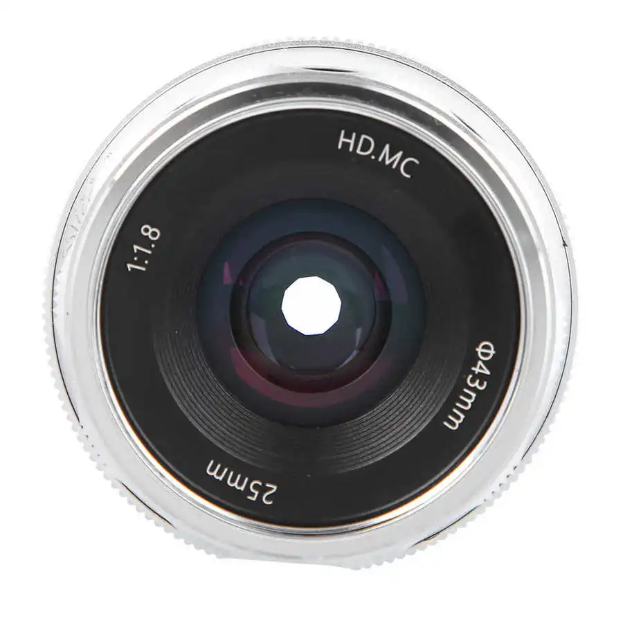 Многослойное покрытие объектива камеры 25 мм F1.8 беззеркальное крепление E/NEX для