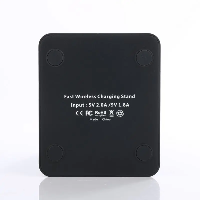 Беспроводной зарядкой Qi Стандартный Зарядное устройство 10/7. 5/5 W рабочий стол