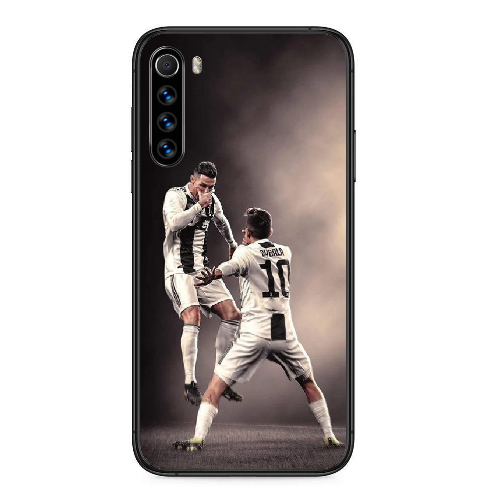 

Ronaldo Football CR7 soccer Phone case For Xiaomi Redmi Note 4A 4X 5 6 6A 7 7A 8 8A 4 5 5A 8T Plus Pro black prime painting