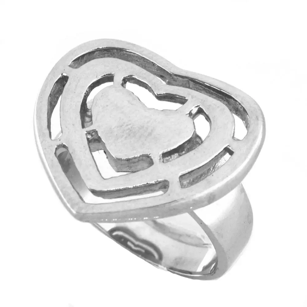 Fanssteel нержавеющая сталь ювелирные изделия пламя сердце кольцо FSR14W33|ring ring|jewelry