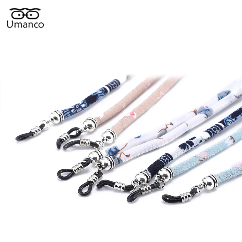 

Fashion Chinese Featured Glasses Chain Blue and White Porcelain Pattern Mask Eyeglasses Lanyard Strap Anti-drop Sports Outdoor