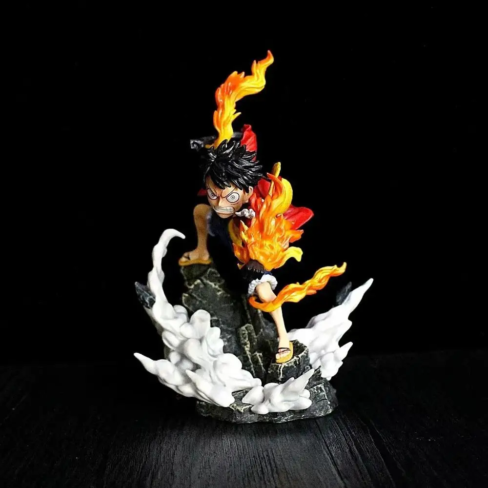 

Аниме One Piece Monkey D Luffy Portgas D Ace Battle Ver. Экшн-фигурка из ПВХ, Коллекционная модель, детские игрушки, кукла, подарок, 18 см