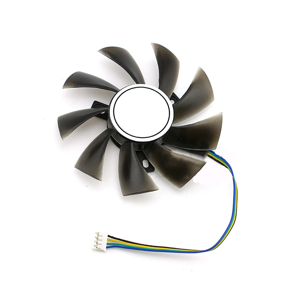 Запасной Вентилятор Охлаждения видеокарты 4Pin кулер для его RX560D 560 550 2G/4G RX470 460 ITX