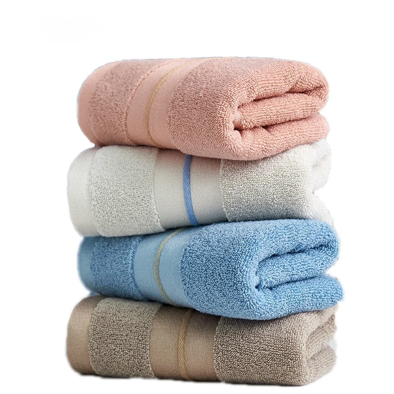 

Towel cotton absorbent cotton thickened adult home daily large face towel towels bathroom set hand towels