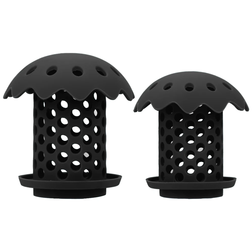 

Bathtub Sink Drain Hair Catcher Durable 2 piece/Set Hair Stopper Silicone Bathroom Accessories Drain Strainer