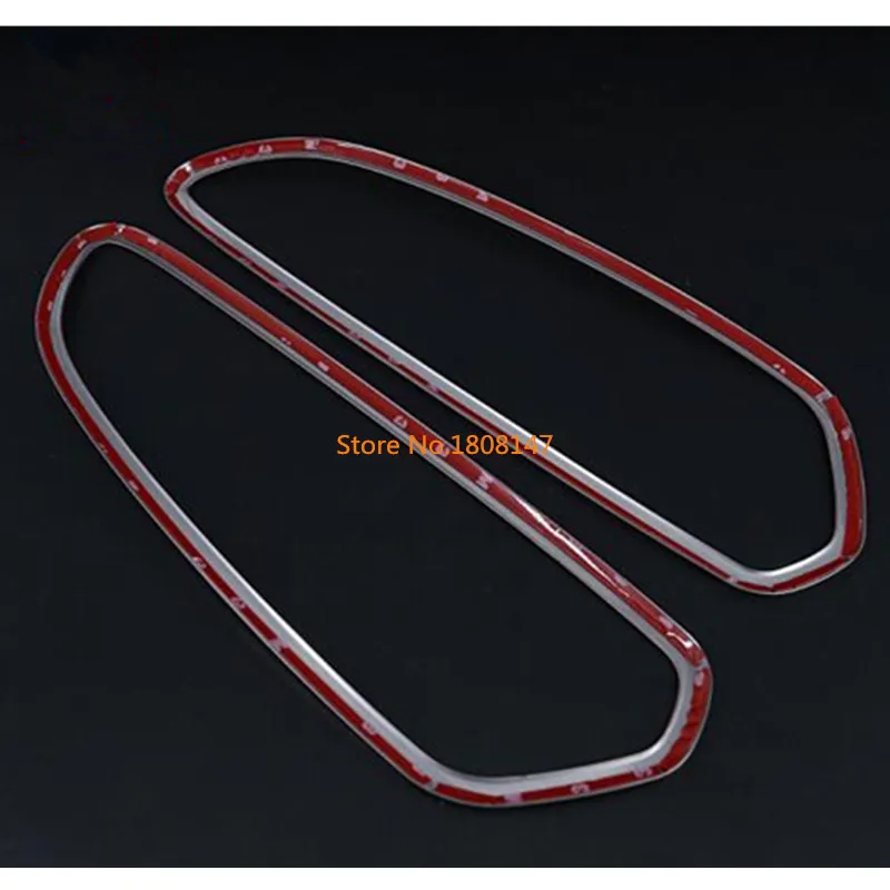 Высококачественная накладка на автомобиль внутренняя хромированная рамка дверь