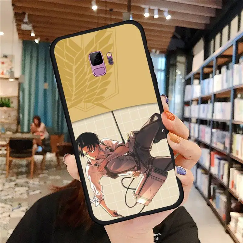 

Anime Japanese attack on Titan Phone Case For Samsung galaxy S 7 8 9 10 20 edge A 6 10 20 30 50 51 70 note 10 plus