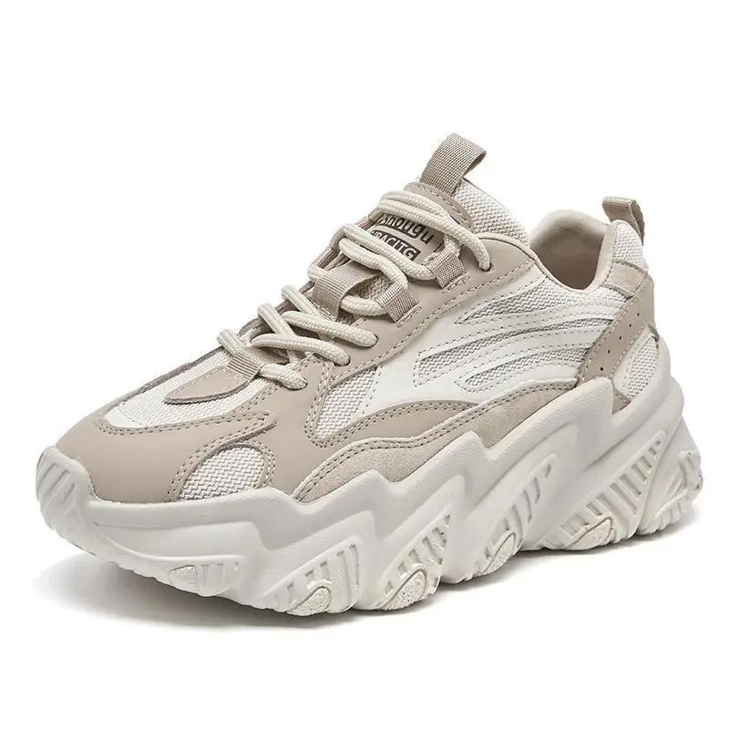 

Women's Daddy Shoes 2021 New Sports Casual Shoes Mesh Shoes Women's Platform Sneakers Chunky Sneakers Platform Sneaker