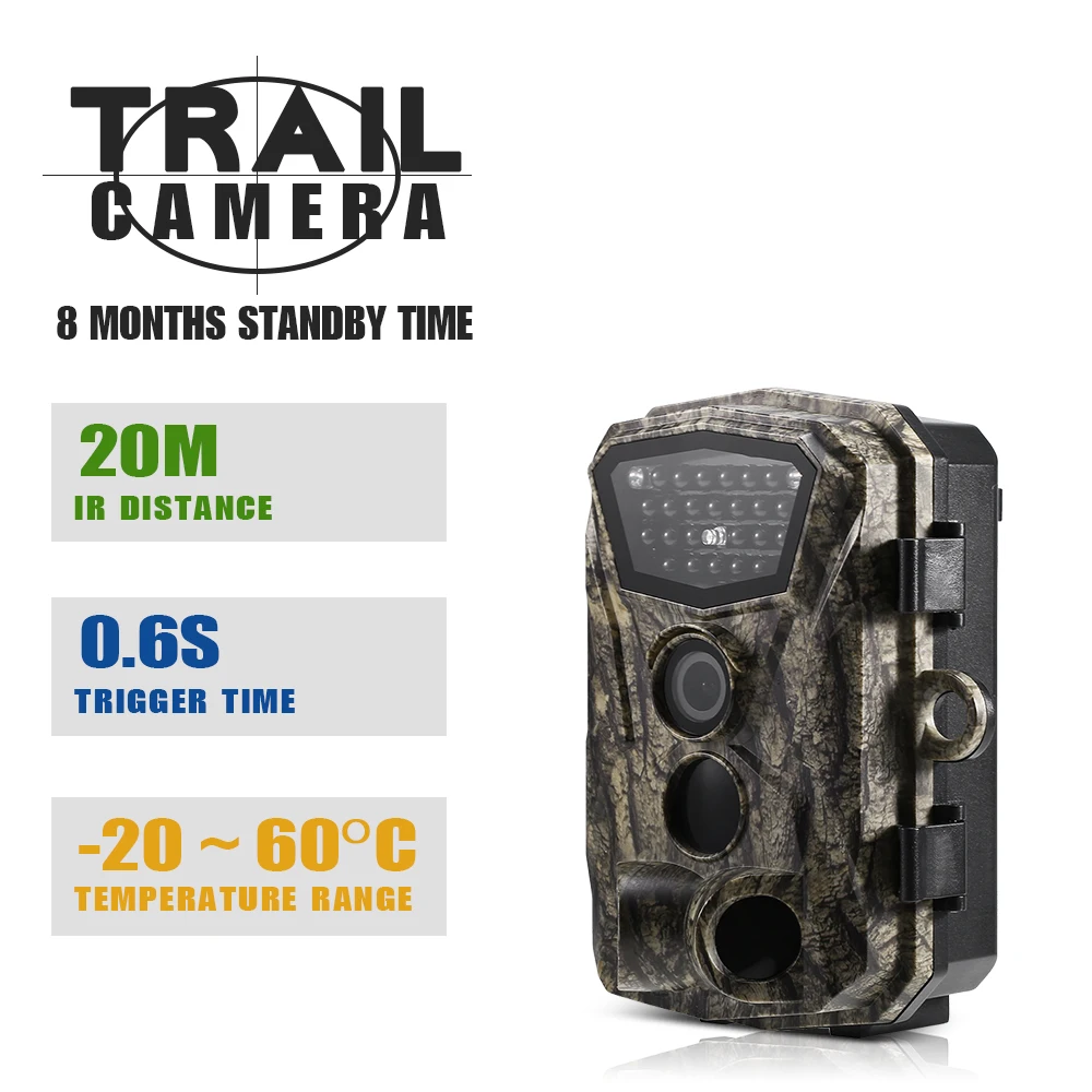 

Hunting Trail Camera Motion Activated Wildlife Scouting Hunting Camera Trigger Infrared Night Vision Trigger Wildlife Scouting