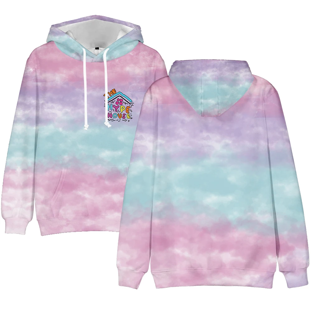 

Printed The Hype House Hoodies Sweatshirts Men/Women/Kids Fashion Pullovers Streetwear Casual Hip Hop Hoodie Adult/Kid Size