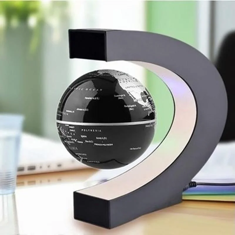 

Floating Magnetic Levitation Globe Room Decor LED World Map Electronic Antigravity Lamp Home Decoration Accessories Novelty Gift