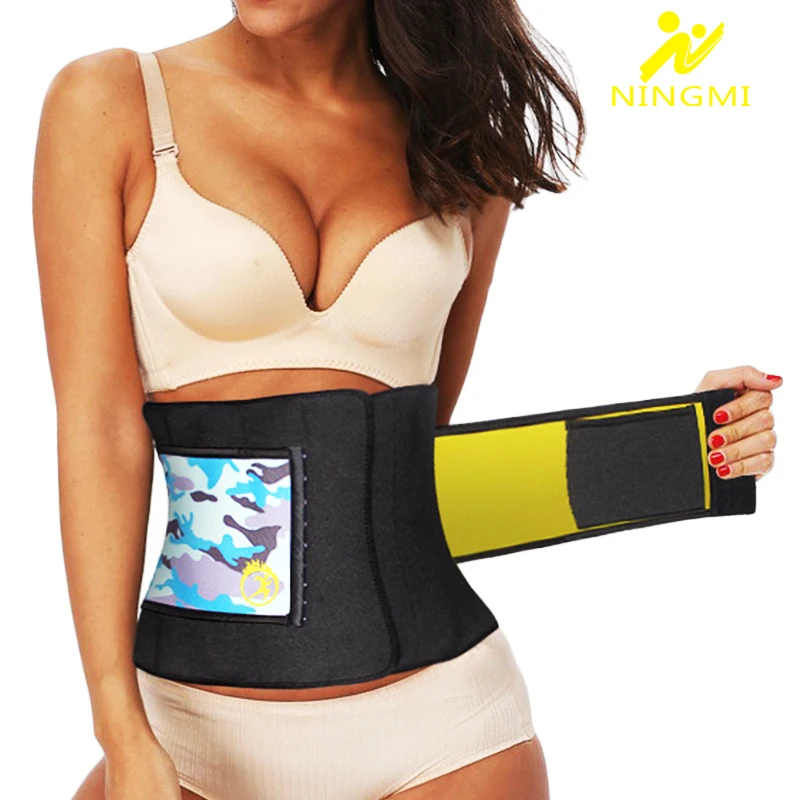 Нижнее белье NINGMI для похудения тренировочный пояс талии Женский Неопреновый