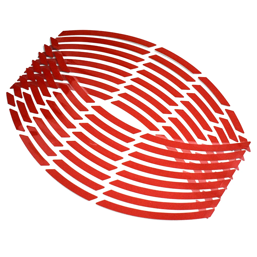 Автомобильный мотоцикл шина обода наклейка s 17 &quot-19&quot отражающая колесо для шин