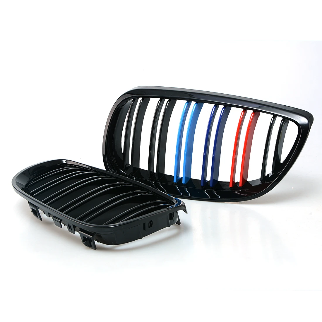 

1pair Grille For 3 series E92 E93 06 09 2 doors gloss black Car Wi