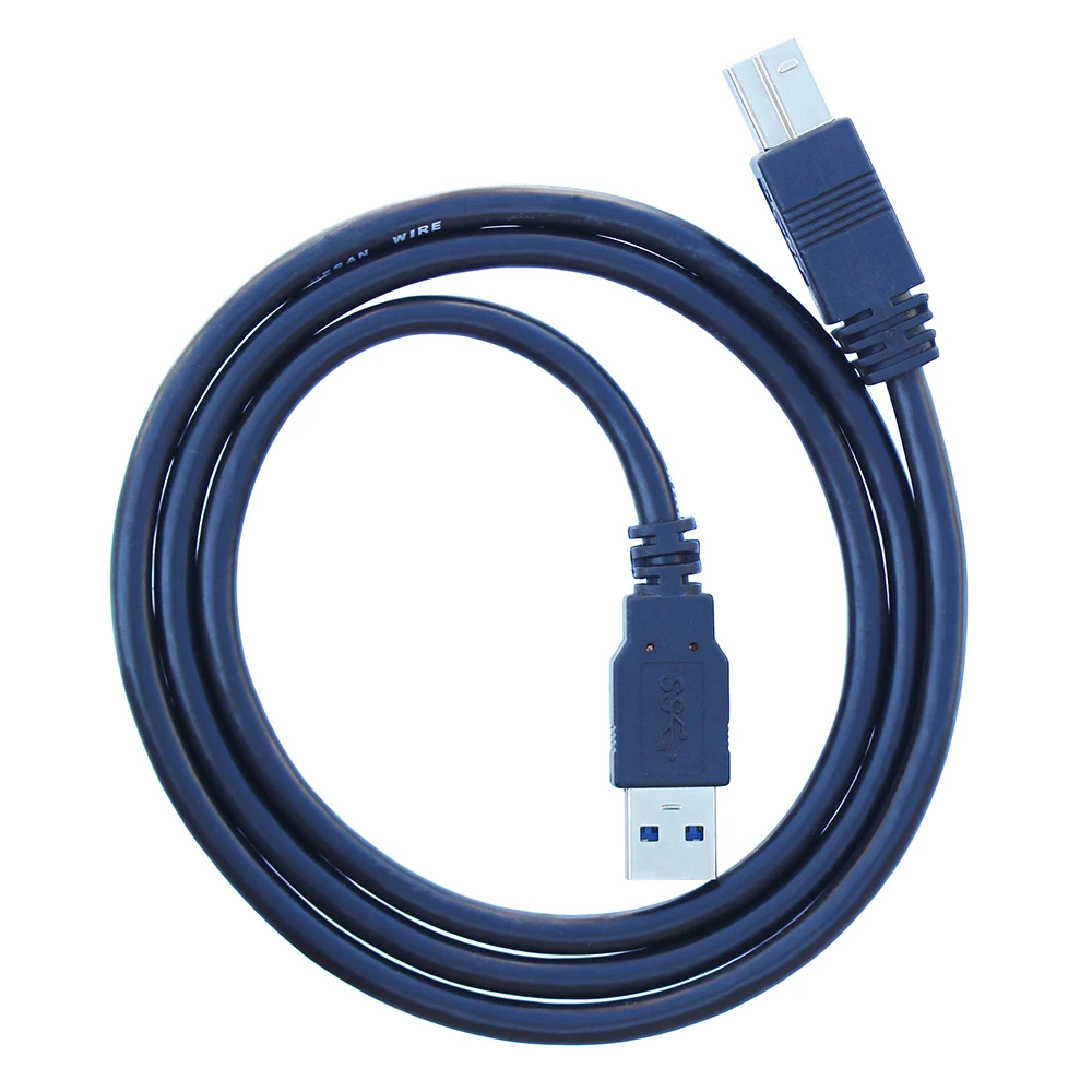 Высокоскоростной Шнур USB 3 0 типа A на B штекер для синхронизации данных кабель 1 м