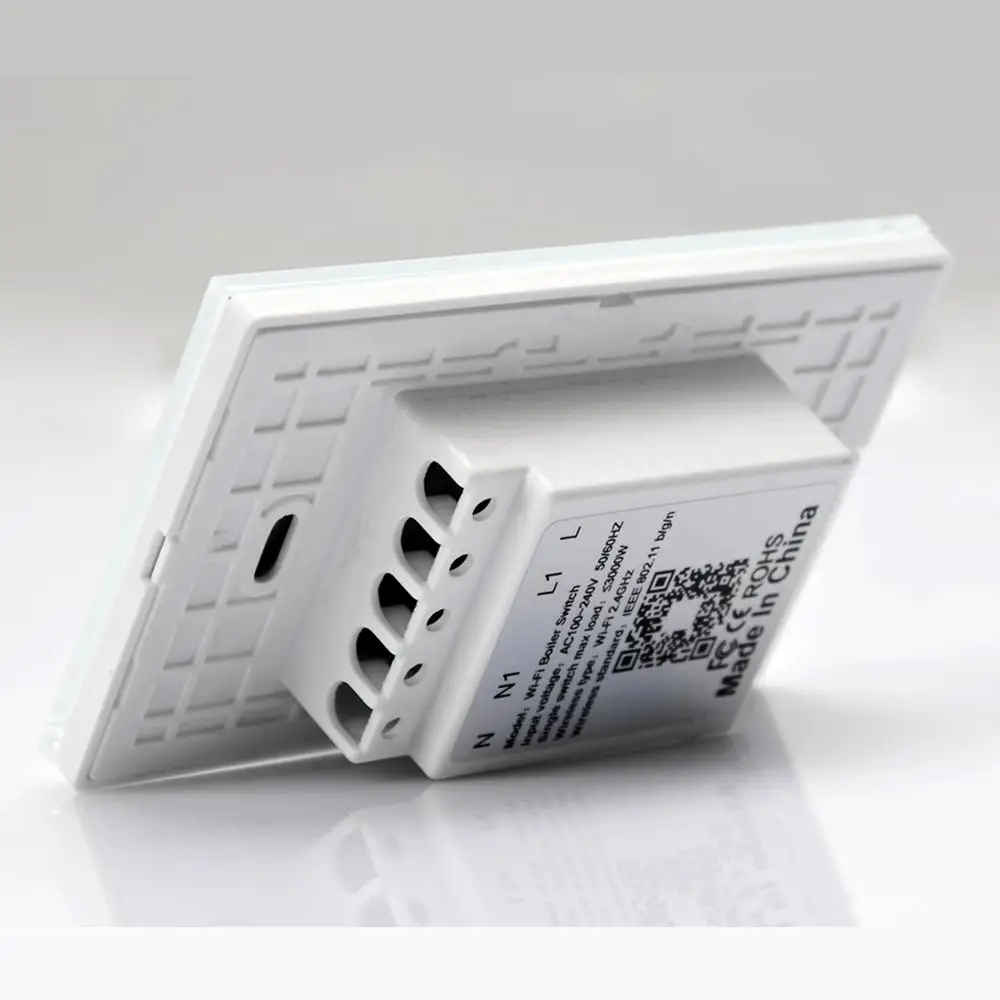 Умный переключатель для водонагревателя с Wi-Fi таймером и сенсорной панелью |