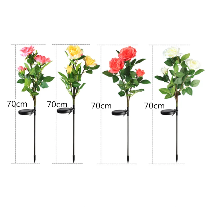 Светодиодный фонарь на солнечной батарее уличный водонепроницаемый садовый с