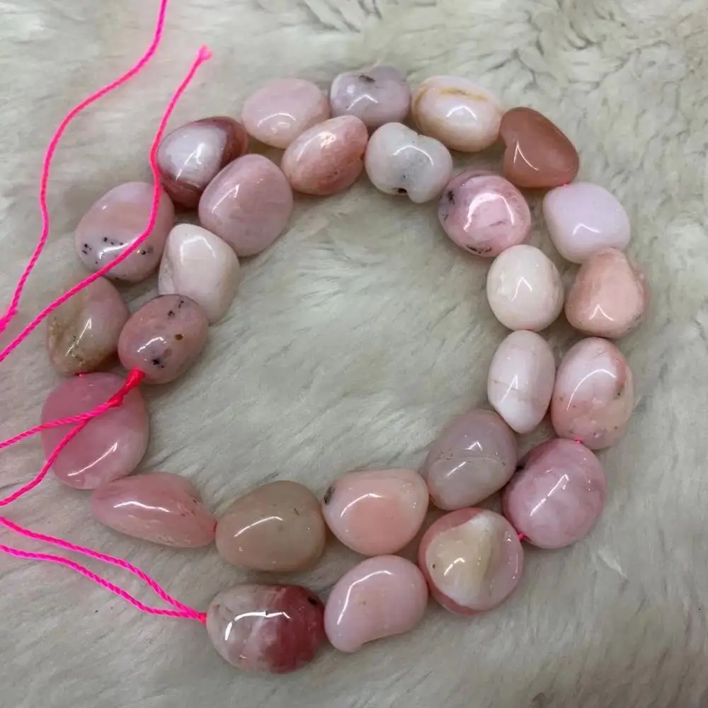 Бусины Из розового опала свободного покроя 8 10 мм прядь 15 дюймов|beads natural|loose beadsstone