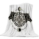 Женское белое одеяло-Тотем, покрывало, мягкое Флисовое одеяло, одеяло, воздушноедиванноепостельное белье, зимнее покрывало
