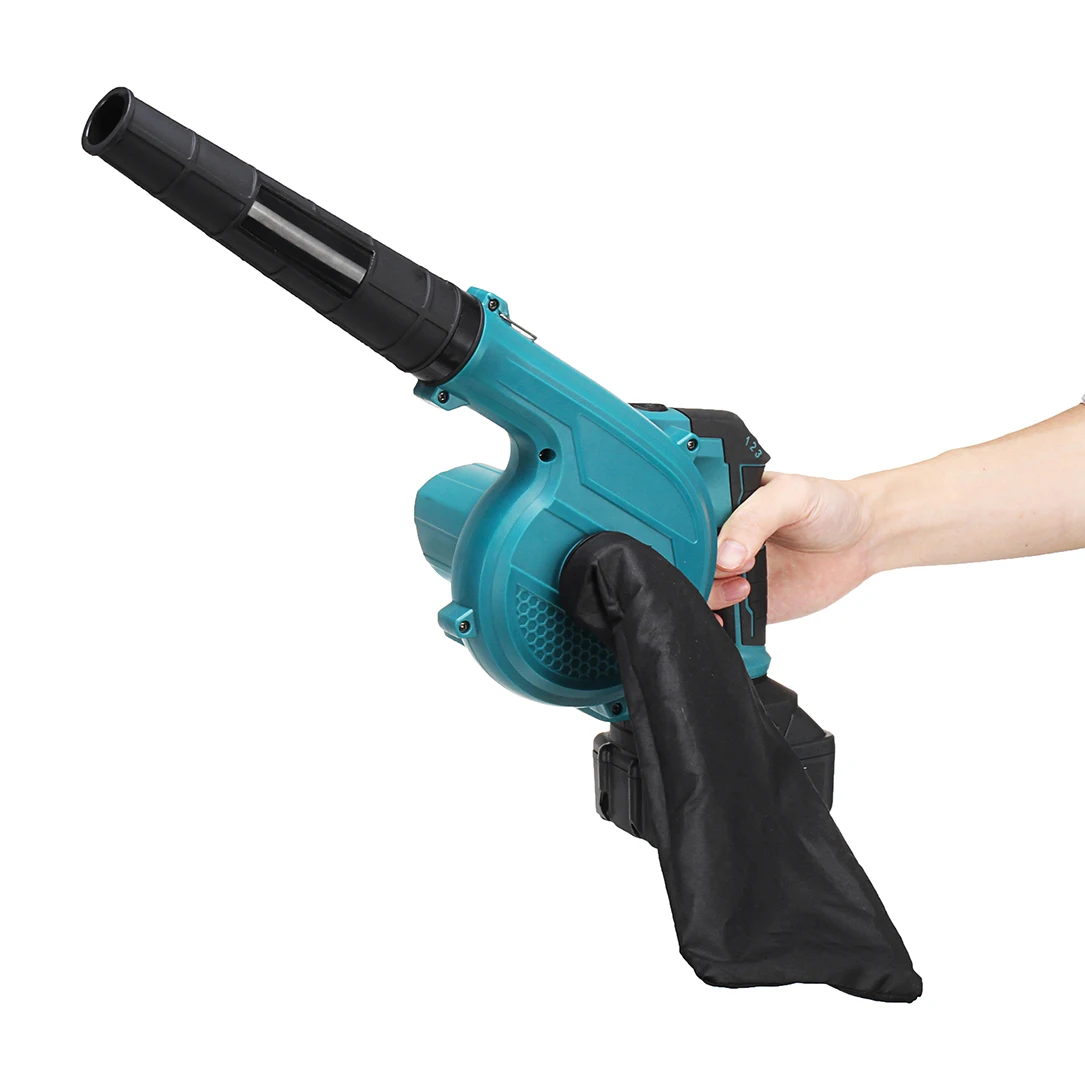 

2 In 1 Cordless Electric Air Blower & Suction 3 Gears Handheld Leaf Computer Dust Collector Cleaner Turbo Fan For Makita Battery