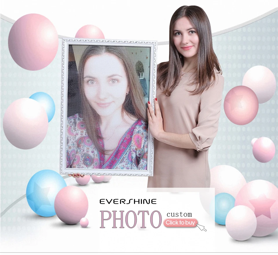 EverShine Алмазная картина Санта Клаус вышивка крестиком Алмазная мозаика полная вышивка мультфильм картина Стразы ручной работы искусство