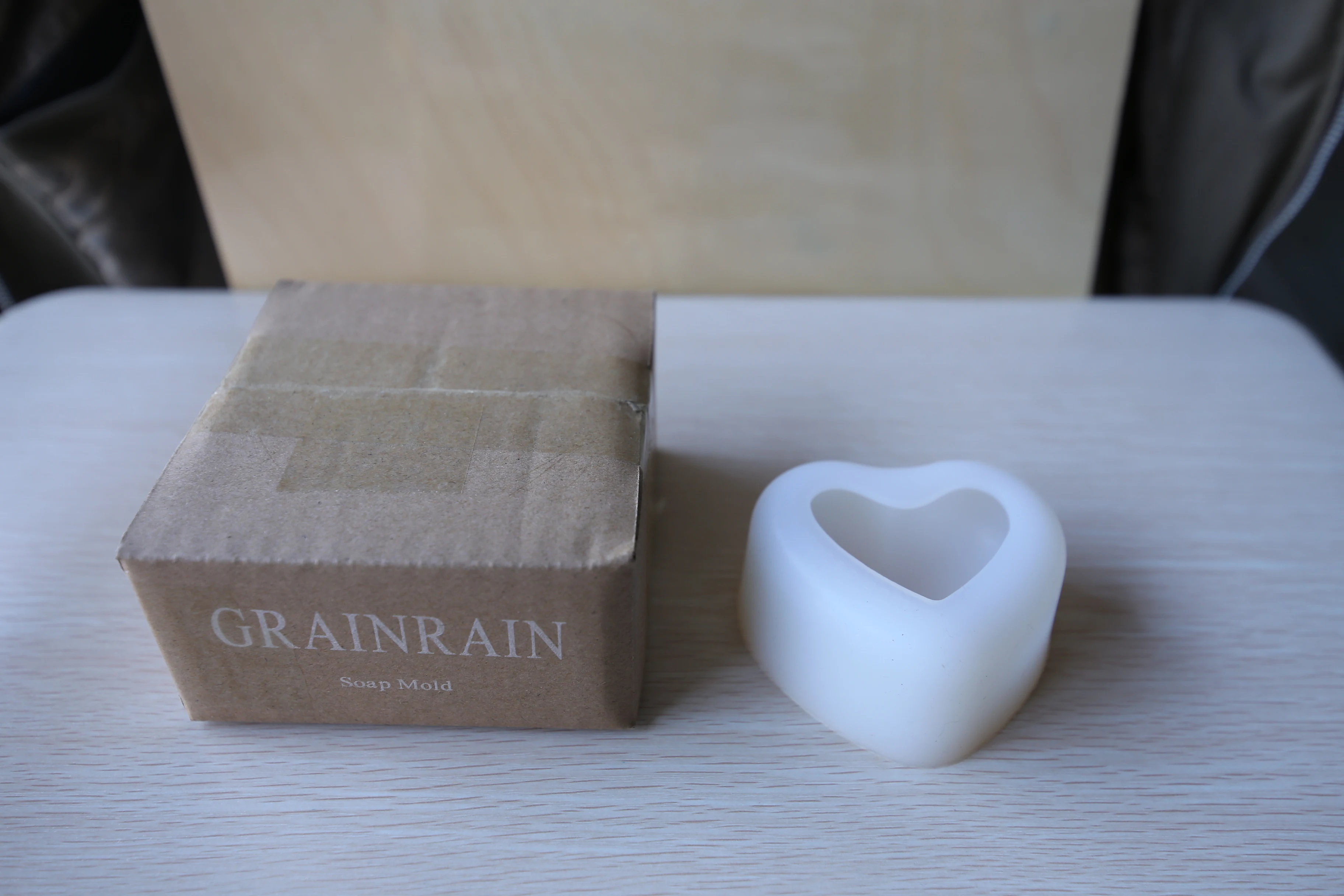 Grainrain форма сердечко силиконовые формы для мыла Гибкая изготовления DIY