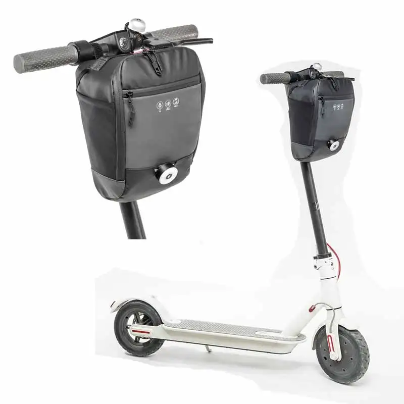 5.5L большой Ёмкость электрический скутер руль велосипеда сумки велосипед Скутер