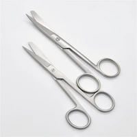 stainless steel nurse scissors medical gauze scissors bandage dressing plaster scissors both round and tip 12 5cm14cm16cm