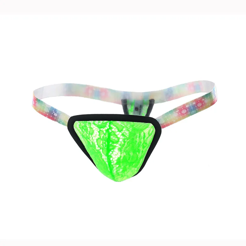 Мужское нижнее белье мужские трусы сексуальные кружевные бандаж дышащие