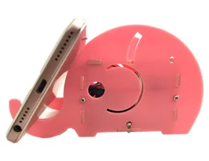 Pink elephant Мини Милая бесполезная коробка слон кронштейн квадратной формы креативный взрослый антистресс практичные шутки смешной ловкий игрушки подарок для друзей - Цвет: Pink elephant