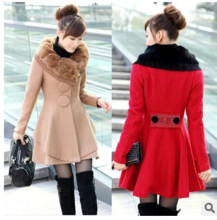 2020 модное зимнее осеннее шерстяное пальто женское однобортное с меховым